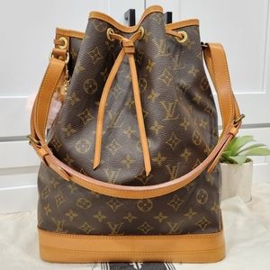 Noe GM ❤️ Authentic LV Shoulder Bag Drawstring Monogram